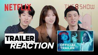10-minute reaction for a 2-minute trailer  The 8 Show  Netflix ENG SUB