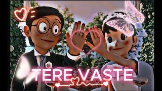 TERE VASTE FALAK SE MAIN CHAND LAUNGHA  NOBITA AND SHIZUKA  EDITS