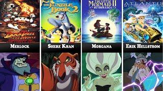 All Villains From Disneytoon 1990-2024