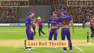 KKR vs SRH  Qualifier 1  IPL in Quick Play  Real Cricket 24