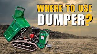 Mini Dumper  Where to use Mini Dumper? Best Mini Dumper Truck