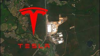 Tesla Giga Berlin Time Lapse