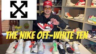 I COPPED ALL “THE HOLY GRAIL” OF SNEAKERS  “ THE TEN “ BY NIKE & OFF-WHITE