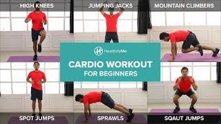 CARDIO WORKOUT FOR BEGINNERS From Home In 10 Minutes  Lockdown Workout No Equipment  HealthifyMe