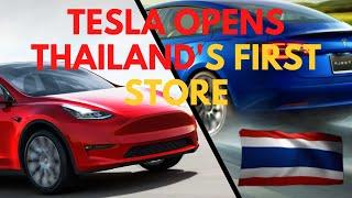 What are the prices of Tesla models in Thailand