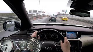 Infiniti QX50 - Top Speed Highway Driving