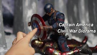 Hot Toys Civil War Captain America Diorama Part.2 핫토이 시빌워 캡틴아메리카 디오라마 2부