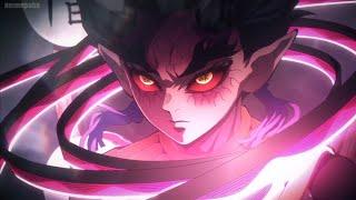 Love Hashira Mitsuri kanroji Fights Upper Rank 4 Hantengu  Demon slayer  Ep - 10  Full Fight 