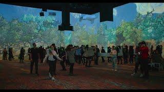 Seven Ponds live at Immersive Vangogh Exhibit - Sina Bathaie