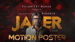 Jailer First Look Motion Poster  Rajinikanth  Nelson  Anirudh  4K