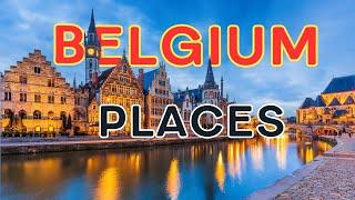 10 Best Places to Visit in Belgium - Tour Video Travel 4K UltraHD #travel #belgium #europe