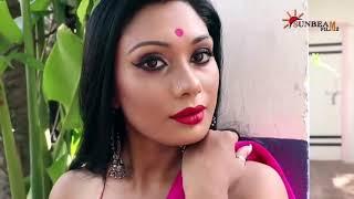 Saree Lover  Hot & Sexy Nancy Pink Saree  Saree Photoshoot