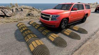 Cars vs Speed bumps #48 - BeamNG Drive  beamng-cars TV