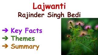 Lajwanti by Rajinder Singh Bedi Summary in HindiUrduEnglish Themes