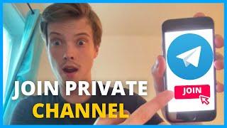 How To Join Telegram PRIVATE Channel WITHOUT Link 2022