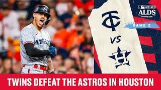 Twins vs. Astros Game Highlights 10823  MLB Highlights