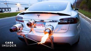 How To Make A Jet-Engine-Powered Tesla  Cars Insider