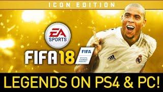 FIFA 18 RONALDO EDITION & LEGENDS ON PS4