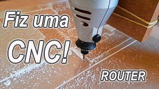 Como fiz uma CNC router.