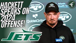 Nathaniel Hackett SPEAKS On 2024 Offense  New York Jets Latest