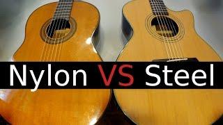 Nylon String vs Steel String Guitar - Which One Should You buy?