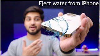 Eject Water From iPhone  How To Use iPhone Under Water ?  Mohit Balani