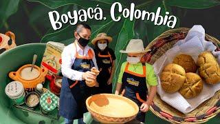 Colombia VLOG - Day 4 - Traditional Colombian Cooking Class - Gachantivá Boyacá