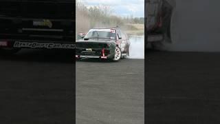 850 whp BMW E30 1JZ turbo burnout