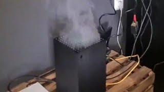 Xbox series X problems smoke loud sound and light of death