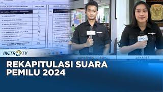 Hasil Sementara Rekapitulasi Pemilu 2024