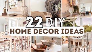 22 DIY Home Decor Ideas  High End Affordable Decorating Ideas on a Budget