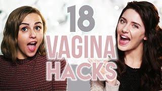 18 VAGINA HACKS - PERIODS + ODOR + SHAVING  Melanie Murphy & Hannah Witton