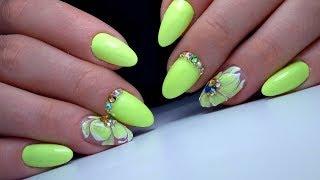 STYLISH SPRING DESIGN OF NAILS FLOWERS  IDEAS OF MANICURE 2018