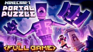 Minecraft x PORTAL PUZZLE DLC - Full Gameplay Playthrough Full Game