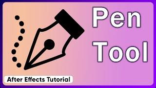 Pen tool in after effects Ep20 After Effects Tutorial
