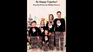 Rnxrbb-Holiday Christmas Pajamas Family Matching Pjs Set