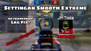 SETTINGAN JM TOOLS NO FRAME DROP TERBARU  SMOOTH EXTREME‼️2024.