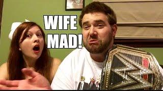 Heel Wife RAGES over WWE REPLICA BELT and Wrestling Figures UNBOXING
