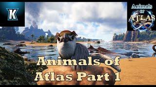 Animals of Atlas Part 1  Ark Survival Evolved Mods showcase