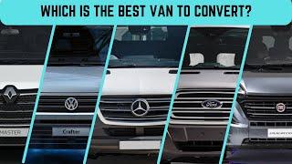 Comparing the best large vans  SPRINTER v CRAFTER v TRANSIT v BOXER v MASTER