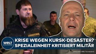 PUTINS KRIEG Paukenschlag Spezialeinheit kritisiert Militär von Russland für Desaster in Kursk