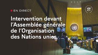 Aux Nations unies.