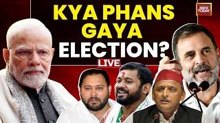 LIVE  Tough Fight Between NDA & INDIA  Lok Sabha Results LIVE  India Election  India Today