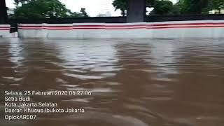 Banjir Setia Budi Jakarta Selatan