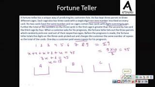 Must Solve Questions Set 2 Fortune Teller