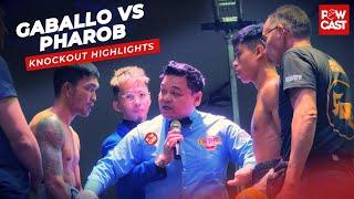 Gaballo vs Pharob Knockout win