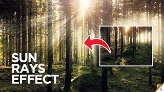 How To Create Sun Rays Effect in Photoshop