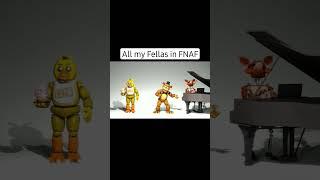All my Fellas in FNAF #fnaf #sfmination #sfm #animation  #memes #viral #allmyfellas  #bonnie #freddy