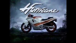 1986 - Honda Hurricane Motorcycle - Hiding Ninja Commercial