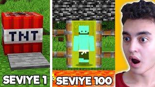 12 SAAT BOYUNCA MİNECRAFT TUZAKLARINI TEST ETTİM